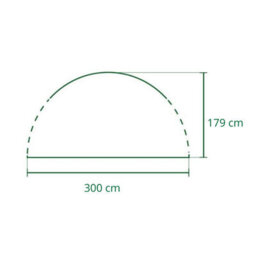 Coleman Event Shelter Pro M Sunwall Door (Silver) - thumbnail 4