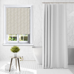 Lister Cartwright Beanstalk Leaf Patterned Roller Blinds - (180 X 140 Cm) Easy To Fit Child Safety Included - Calico - thumbnail 5