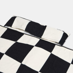 Ohs Checkerboard Beach Towel With Bag Quick Dry Absorbent Travel Spa - thumbnail 6