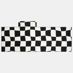 Ohs Checkerboard Beach Towel With Bag Quick Dry Absorbent Travel Spa - thumbnail 5