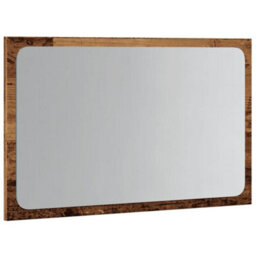 Walplus Bathroom Mirror With Led Light Old Wood 60X8.5X38 Cm - thumbnail 5