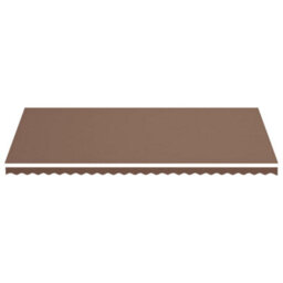 Berkfield Replacement Fabric For Awning Brown 6X3 M - thumbnail 3
