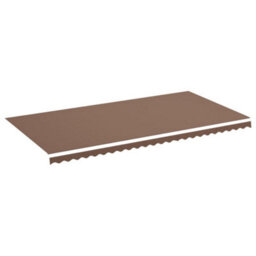 Berkfield Replacement Fabric For Awning Brown 6X3 M - thumbnail 2