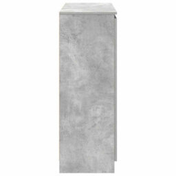 Berkfield Sideboard With Drawers Concrete Grey 100.5X35X98.5 Cm Engineered Wood - thumbnail 7
