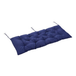 Living And Home Garden Bench Swing Chair Seat Pad Cushion Rectangular Seat Pad For Indoor Ourdoor,navy Black - thumbnail 2