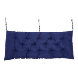 Living And Home Garden Bench Swing Chair Seat Pad Cushion Rectangular Seat Pad For Indoor Ourdoor,navy Black - thumbnail 1