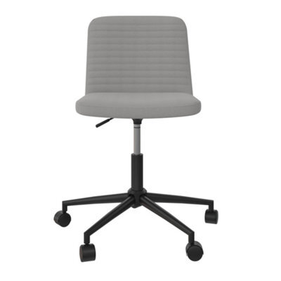 Dorel Home Corey Office Task Chair Grey Linen - image 1
