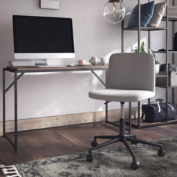 Dorel Home Corey Office Task Chair Grey Linen - thumbnail 5