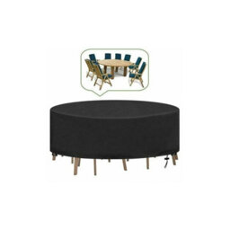 Garden Table Cover, 230 110Cm, 210D Polyester Waterproof Furniture Dustproof Tarpaulin, Cover - thumbnail 1
