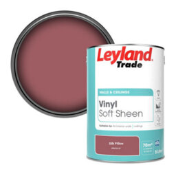 Leyland Trade Vinyl Soft Sheen Walls & Ceilings Emulsion Paint Silk Pillow (Ppg18-31) - 5L - thumbnail 1
