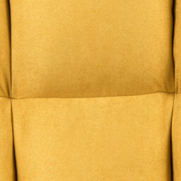Beliani Rocking Chair Oulu Fabric Yellow - thumbnail 7