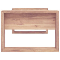 Berkfield Coffee Table 110X60X40 Cm Solid Teak Wood - thumbnail 5