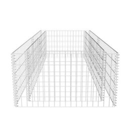 Vidaxl Gabion Planter Galvanised Steel 180X90X50 Cm - thumbnail 5