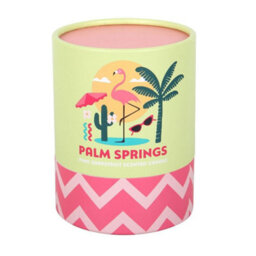 Something Different Palm Springs Pink Grapefruit Scented Candle Yellow (One Size) - thumbnail 3