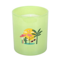 Something Different Palm Springs Pink Grapefruit Scented Candle Yellow (One Size) - thumbnail 2