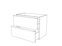 GoodHome Imandra Gloss Grey Wall-Mounted Bathroom Vanity Unit (H) 600mm (W) 800mm - thumbnail 7