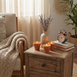 Urbn-Living Set Of 6 - Citronella Scented Candles - thumbnail 6