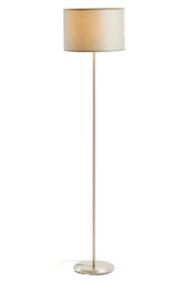 Orsina Sleek Stainles Steel Stand Of Our Floor Lamp, Versatile Livingroom Lamp, Contemporary Tall Bedroom Lamp - thumbnail 2