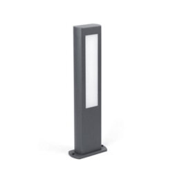 Luminosa Lighting Luminosa Nanda Led Outdoor Short Bollard Light Dark Grey Ip54 - thumbnail 2