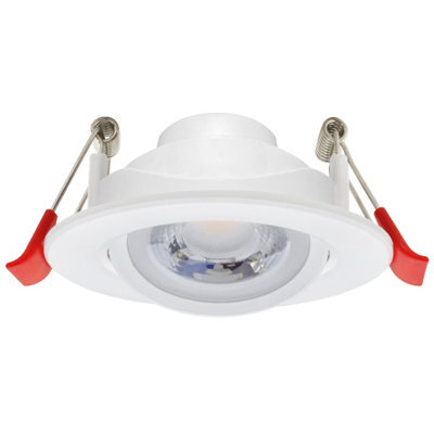 Long Life Lamps Company 3W Adjustable Round Led Recessed Ceiling Downlight 3000K Clr14 - image 1