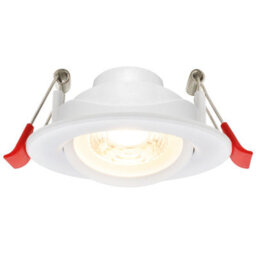 Long Life Lamps Company 3W Adjustable Round Led Recessed Ceiling Downlight 3000K Clr14 - thumbnail 3