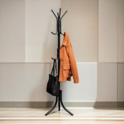 Pirlo Plush Metal Coat Stand With 12 Hooks - thumbnail 5