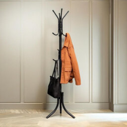 Pirlo Plush Metal Coat Stand With 12 Hooks - thumbnail 1