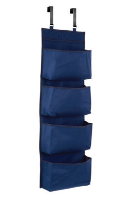 Orsina Over Door Dark Blue Hanging Organiser