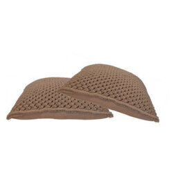 Artisan Furniture Solid Wood Myra Cushion Set Of 2 - Coffee - thumbnail 3
