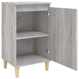 Berkfield Classic Bedside Cabinets 2 Pcs Grey Sonoma 40X35X70 Cm Engineered Wood - thumbnail 6