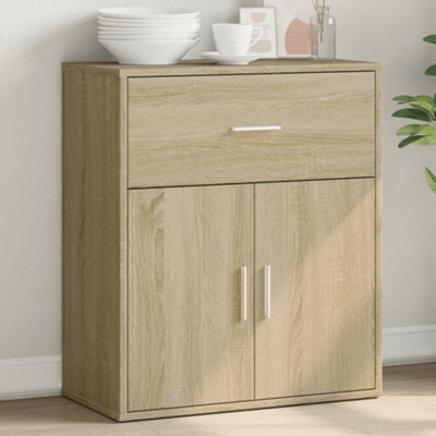 Berkfield Sideboard Sonoma Oak 60X31X70 Cm Engineered Wood - image 1