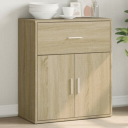 Berkfield Sideboard Sonoma Oak 60X31X70 Cm Engineered Wood - thumbnail 1