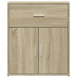 Berkfield Sideboard Sonoma Oak 60X31X70 Cm Engineered Wood - thumbnail 5