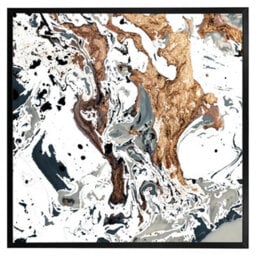 "Andrew Lee Bronze Marble (Picutre Frame) / 20X20"" / Oak" - thumbnail 1