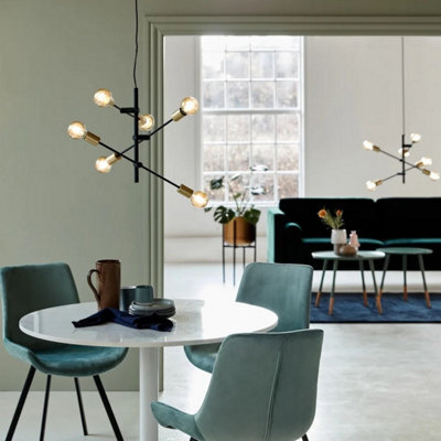 Nordlux Josefine Metal Pendant Light Adjustable Head Black,mains - image 1