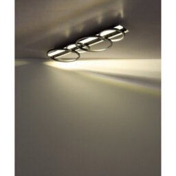 Luminosa Lighting Luminosa Norberto Quad Ring Semi Flush Ceiling Light Matt Black Led 4000K - thumbnail 9