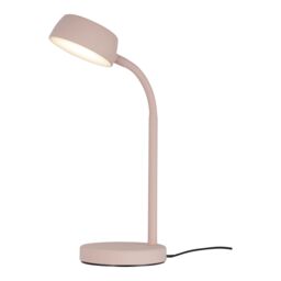 GoodHome Auklet Round Matt Pink Integrated Led Table Lamp - thumbnail 3