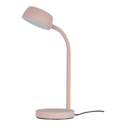 GoodHome Auklet Round Matt Pink Integrated Led Table Lamp - thumbnail 2
