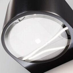 Luminosa Lighting Luminosa Blow Outdoor Up Down Wall Lamp Graphite 3000K 900Lm Ip54 - thumbnail 2