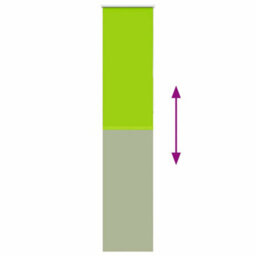 Berkfield Durable Roller Blind Blackout Leaves Green 40X230 Cm Fabric Width 35.7 Cm Polyester - thumbnail 9