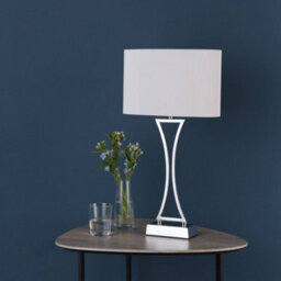 Pagazzi Lighting Pagazzi Corrina Polished Chrome Touch Table Lamp - thumbnail 2