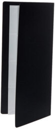 Q-Connect Polypropylene Name Business Card Holder 160 Card Black - thumbnail 5