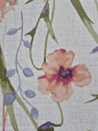 "Sundour Hampshire Fully Lined Ready Made Floral Eyelet Curtains Multi 46X54""" - thumbnail 5