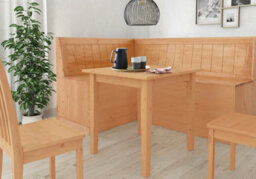 Dorel Home Sara Kitchen Corner Bench S In Stain Wax