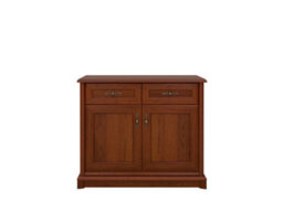 Arte Kent Chestnut 101Cm Sideboard - 2-Door Cabinet With 2 Drawers - thumbnail 1