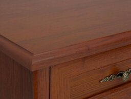 Arte Kent Chestnut 101Cm Sideboard - 2-Door Cabinet With 2 Drawers - thumbnail 4