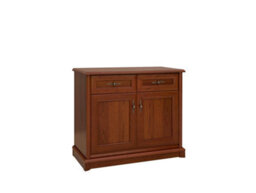 Arte Kent Chestnut 101Cm Sideboard - 2-Door Cabinet With 2 Drawers - thumbnail 3