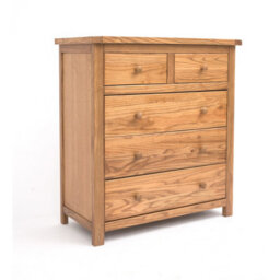 Cabinet Bits Trivento 5 Drawer Chest Of Drawers Wood Knob - thumbnail 2
