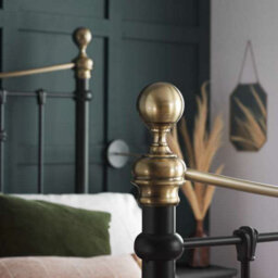Birlea Bronte King Bed Frame In Black - thumbnail 4