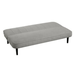 Home Detail Begonia Clic-Clac Sofa Bed With Black Legs, Grey Boucle - thumbnail 4